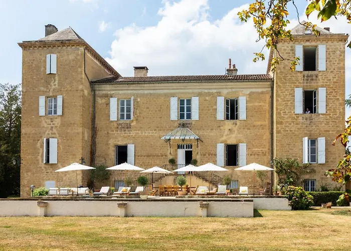 Refurbished Chateau Sleeps 20 With Luxury Pool Ornezan